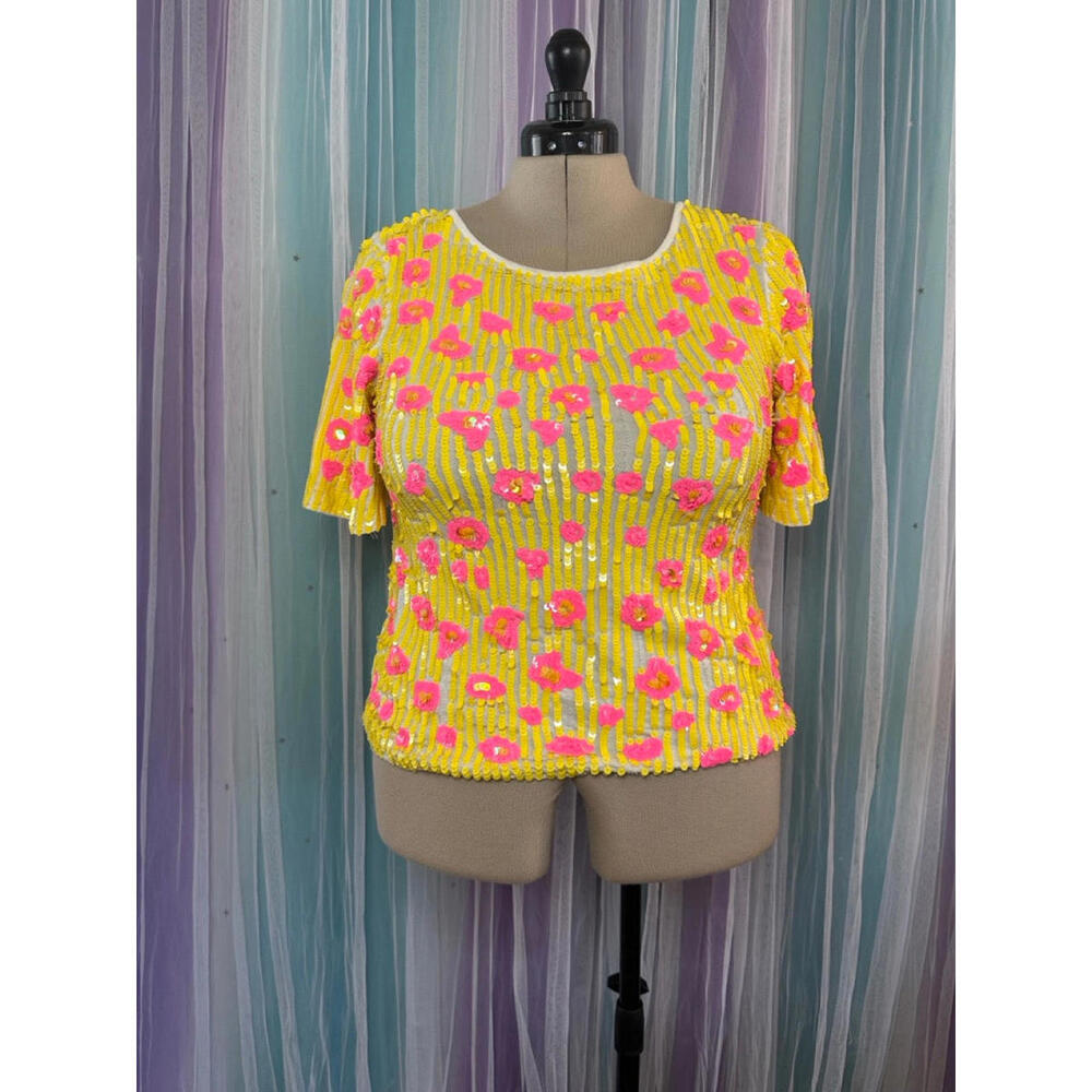 Alla Berman Vintage Sequin Top